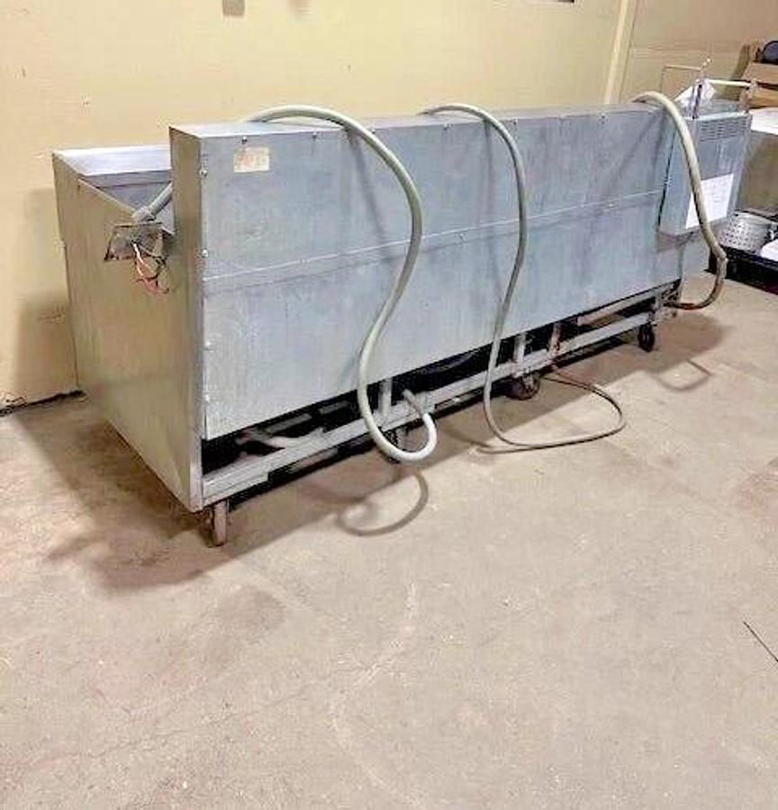 Used FRYMASTER FPC128/236" ELECTRIC 2 FRYING WELLS, DUMP STATION, PASTA COOKING WELL