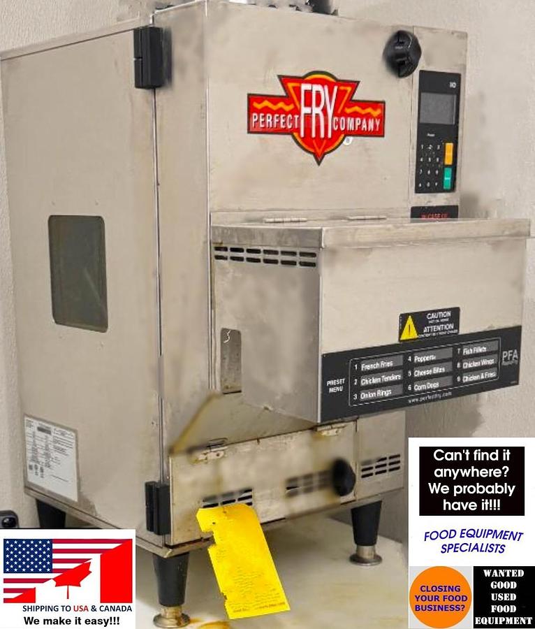 Used Perfect Fry Automatic Ventless Deep Fryer - excellent condition