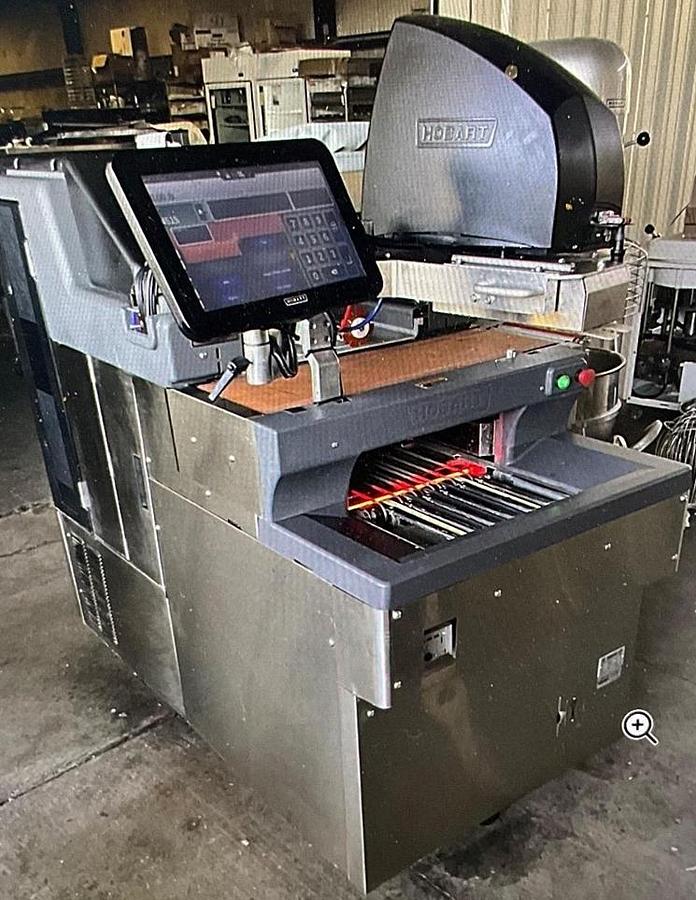 Used 2021 Hobart NGW1 meat auto wrapping station