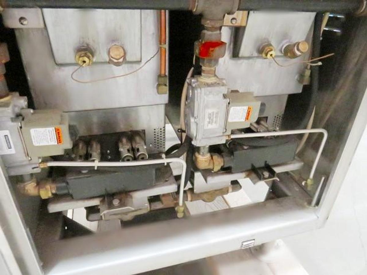 Used SteamCan Double 10 pan steamer - 20 pan in total