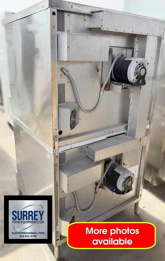 Used Double stacked elecric Blodgett Convection Ovens