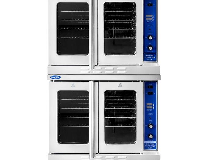 Gas convection ovens - double stacked