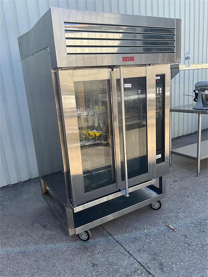 Used LBC electric mini rack oven steam injected