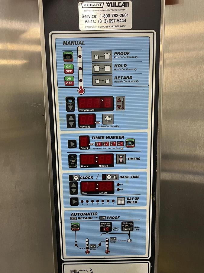 Used Baxter RP101 Commercial Retarder/Proofer Bakery Cabinet | 3-Phase | 208/240V