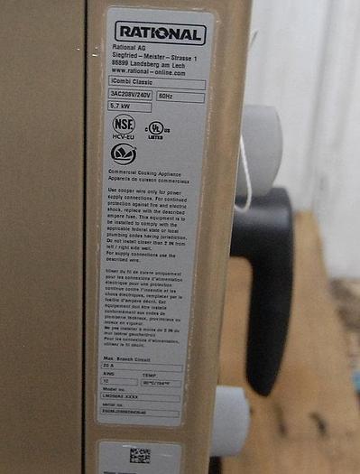 Refurbished Rational iCombi Classic Combi Oven w Ultravent Hood