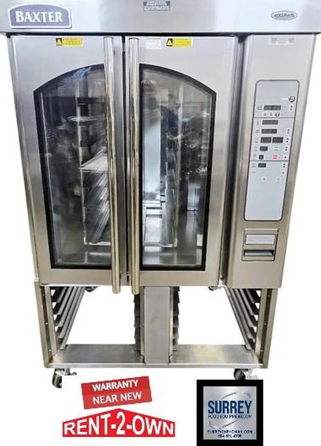 Used Baxter OV310G 48 inches Natural Gas Mini Rotating Rack Convection Oven