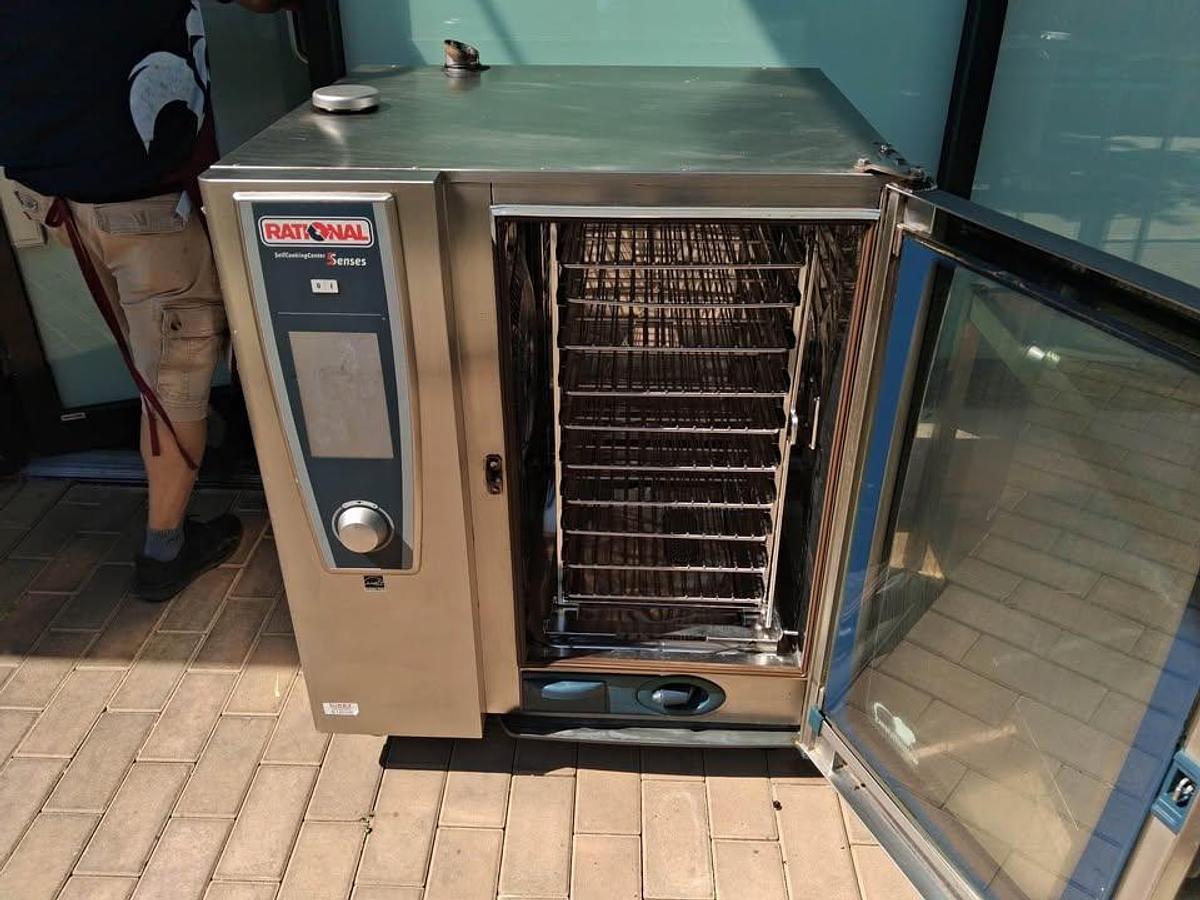 Used Rational Elctric Combi Oven  -  OPTION IS  w/ Ventless Hood Add On