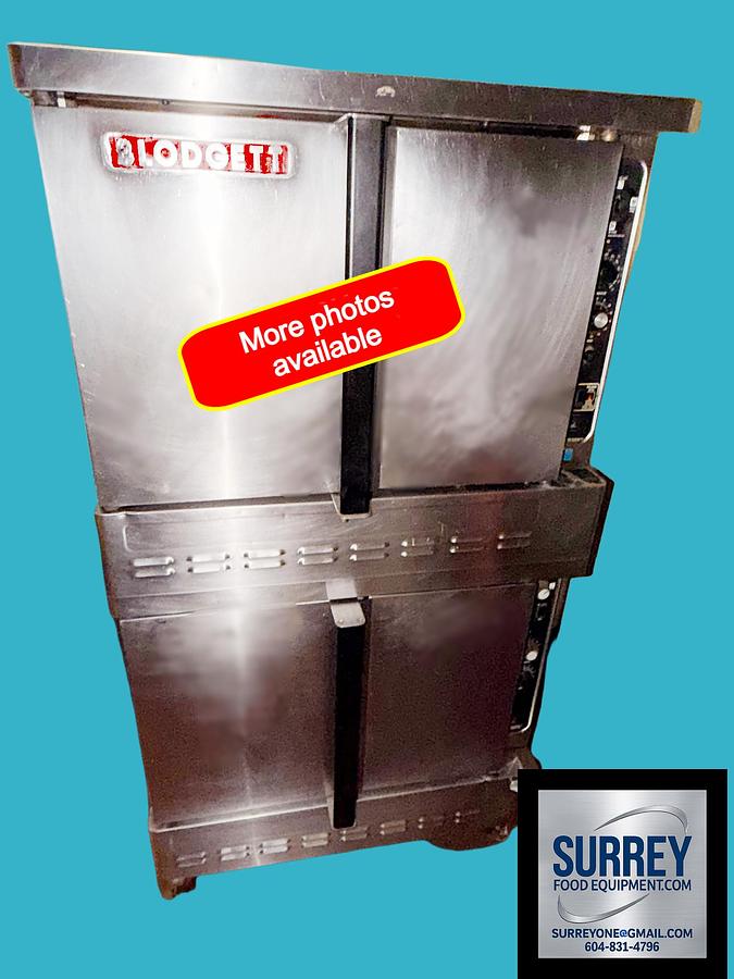 Used Blodgett double stacked Gas Convection Ovens -priced to sell