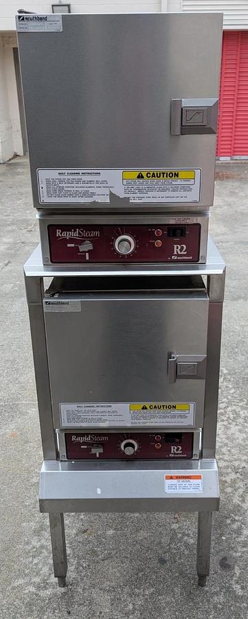 Used Southbend RS-4E SteamMaster Rapid Steam Double Steamer
