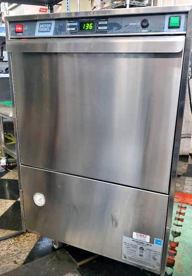 Used Moyer Diebel High Temp Undercounter Dishwasher - SEE VIDEO