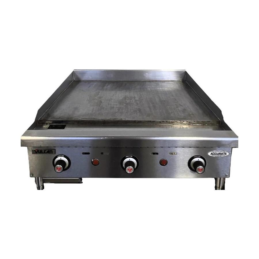 Used Vulcan VCRG36-T1 Countertop Griddle - Natural Gas -WARRANTY