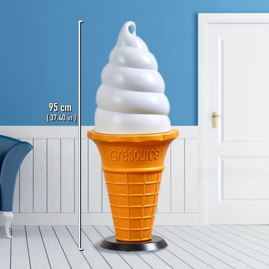 Outood plastic Ice Cream Cone Display - 3 sizes available -