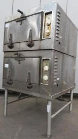 Refurbished NAM FONG S/S COMM DOUBLE STACK ELEC STEAM OVENS