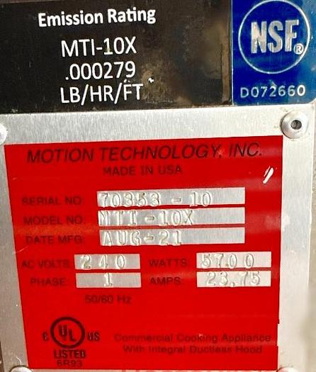 Refurbished Auto Fry Machine 2021 model - MT1910X