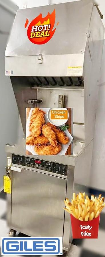 Used Giles Ventless Electric Deep Fryer  - near new