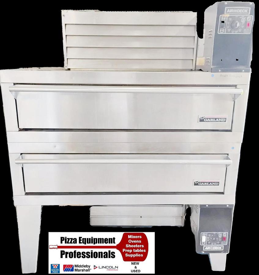 Used Garland air deck ovens 