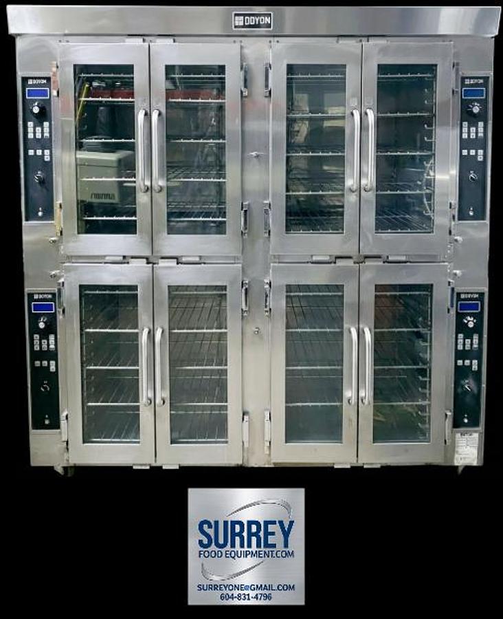 Used Doyon JA28 Convection ovens
