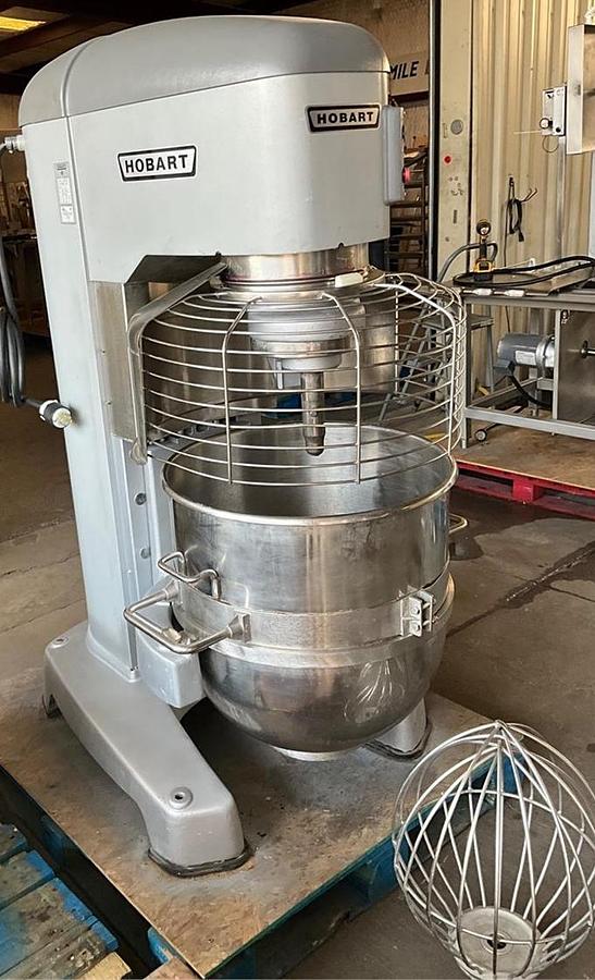 Used Hobart Legacy 140qt dough mixer - model HL1400N