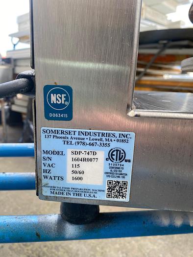 Used Somerset Heavy Duty Dough Press