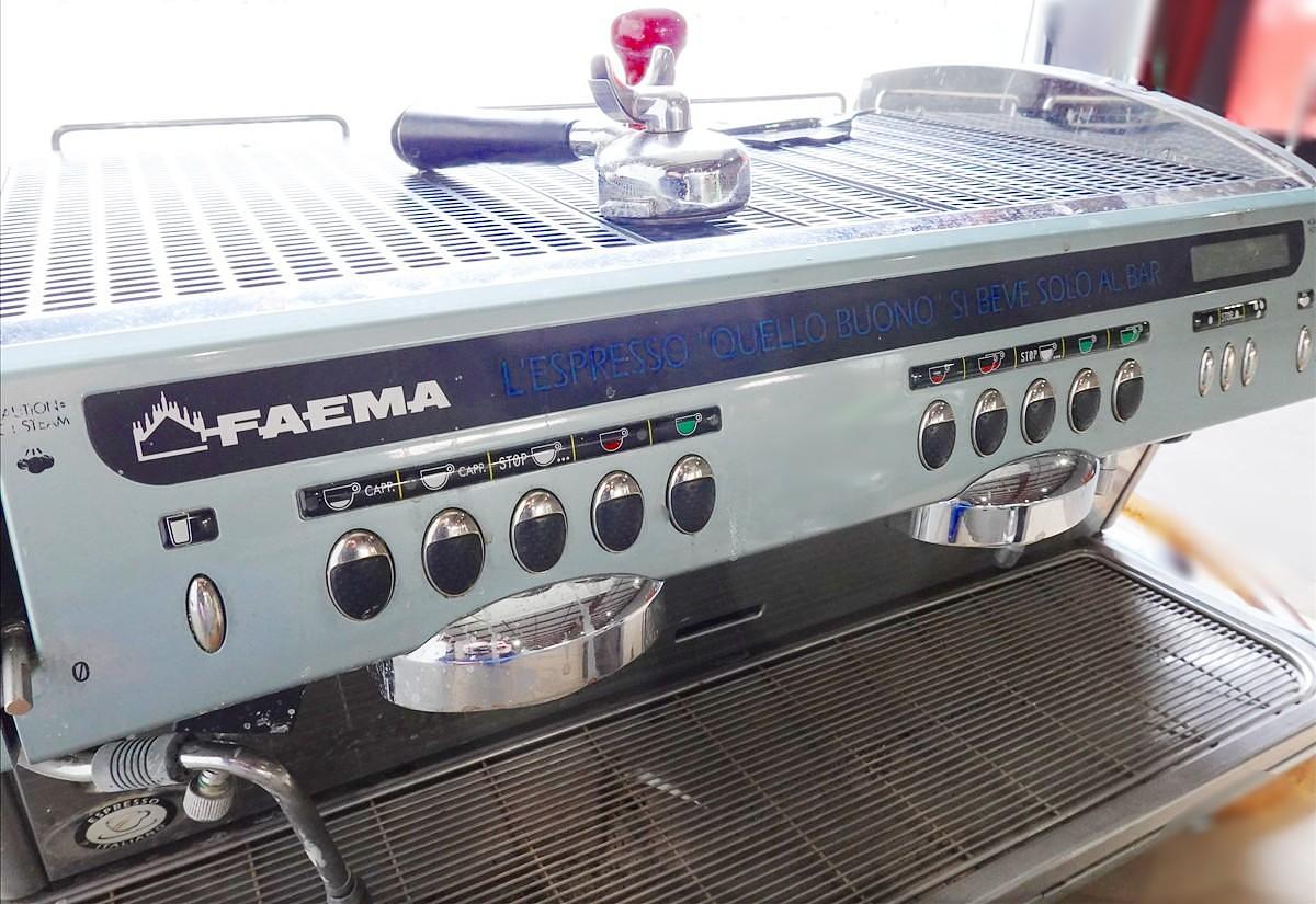 Used FAEMA 2-GROUP COMMERCIAL ESPRESSO MACHINE