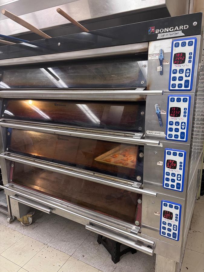 Used Bongard M3 SOLEO Deck Oven - 4  DECK