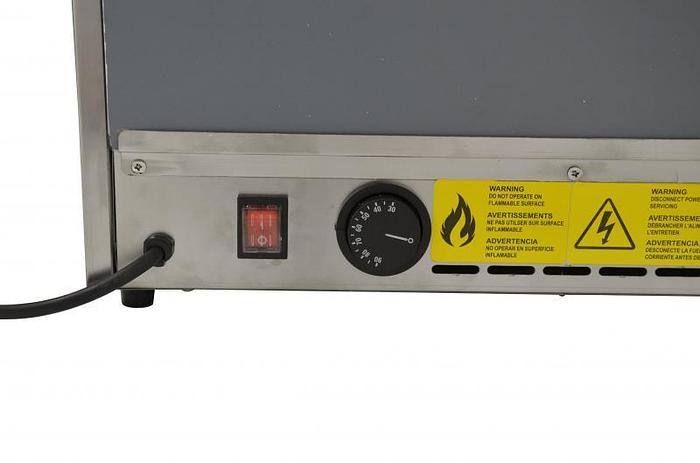 22-inch Single-Shelf Full Service Heated Display Case with 66L capacity