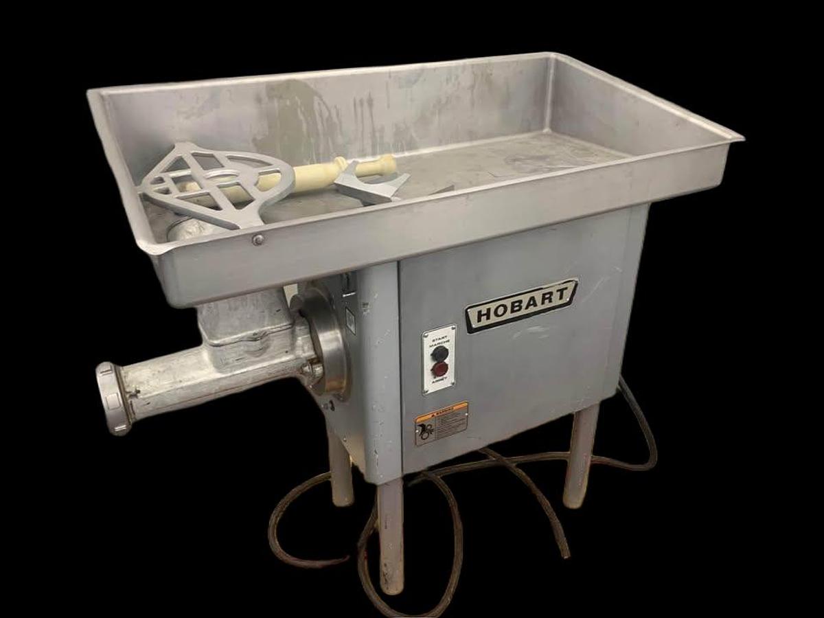 Used Hobart Mod. 4146 Meat Grinder, 5HP - WARRANTY