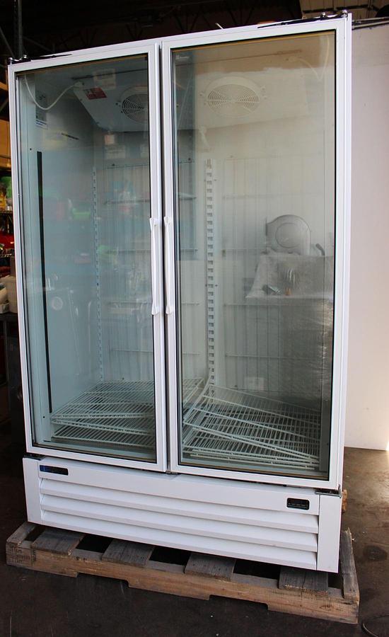 Masterbilt 2 Swing Glass Door Cooler with 6 Shelves - Scratch & Dent - Model: BLG-48-HGP