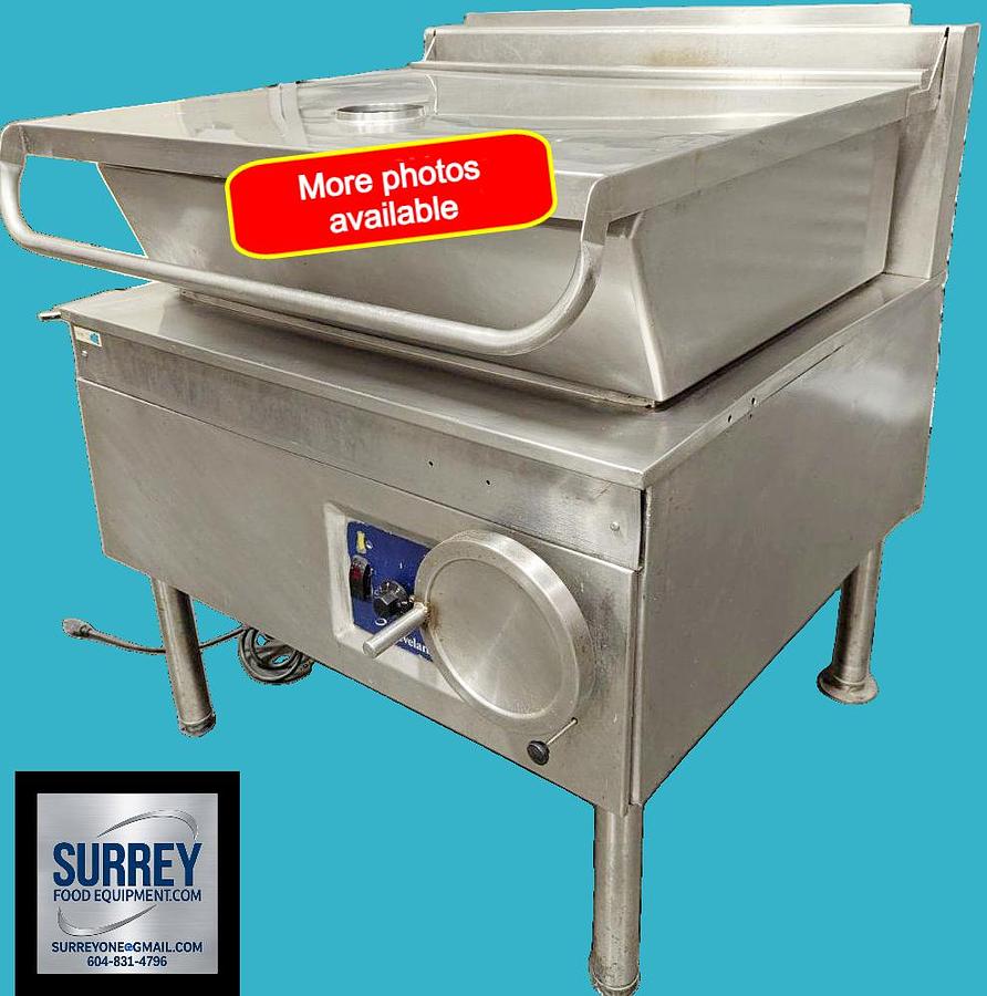 Used Cleveland KE95586-1-B Gas Tilt Skillet