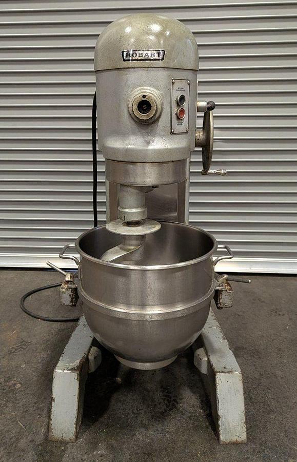 Used Hobart H-600 60qt Planetary Mixer W/Hook