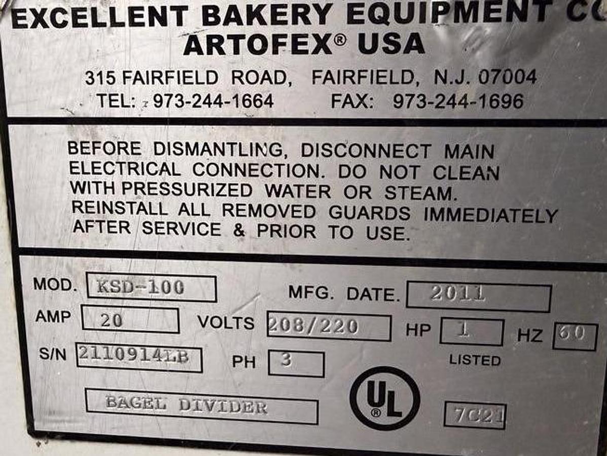 Used EXCELLENT BAGEL EQUIPMENT,INCLUDES DIVIDER