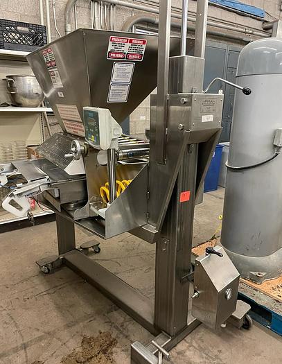 Refurbished Hinds-Bock Muffin/Cake Batter Depositor Sold W/Automated Lift Table