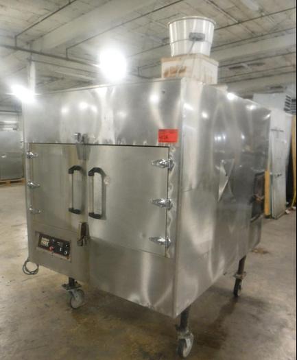 Refurbished SOUTHERN PRIDE 52.5" X 75" GAS LP WOOD BURNING BBQ PIT SMOKER