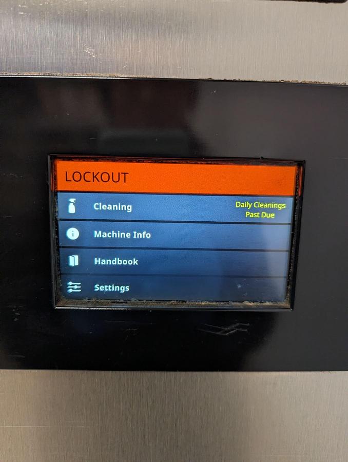 Used Automatic Bar Controls Countertop Milk Cooler