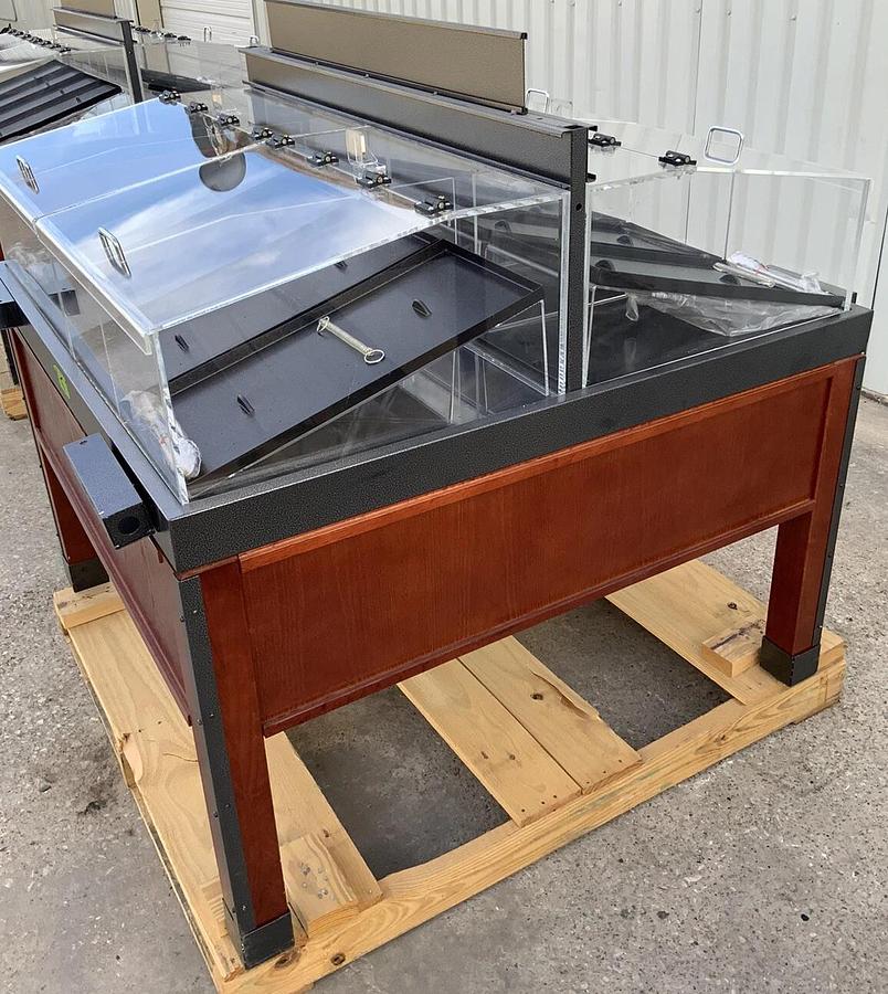 Used 48" Marco Self Service Bolillo Rolls Bread Merchandiser Bakery display