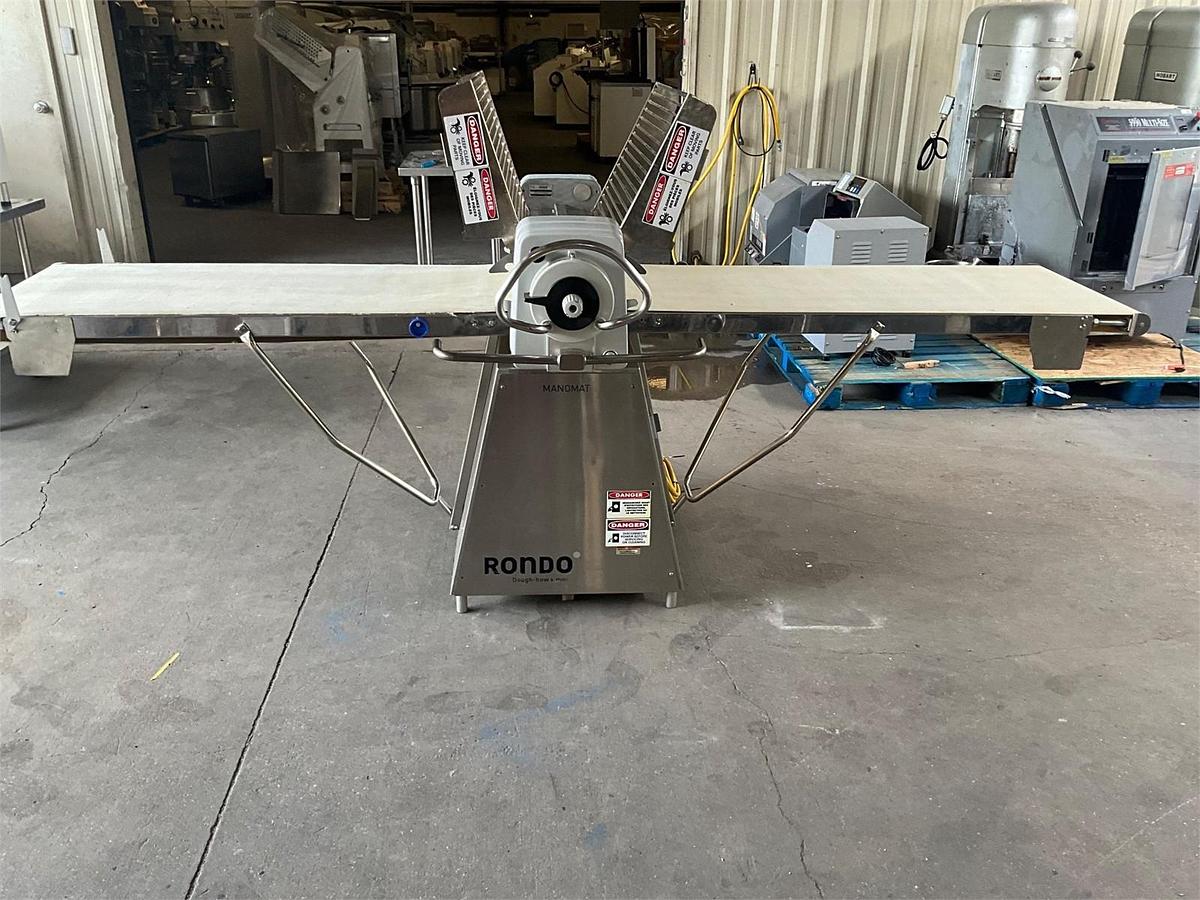 Used Rondo butterfly dough reversible sheeter SC0677