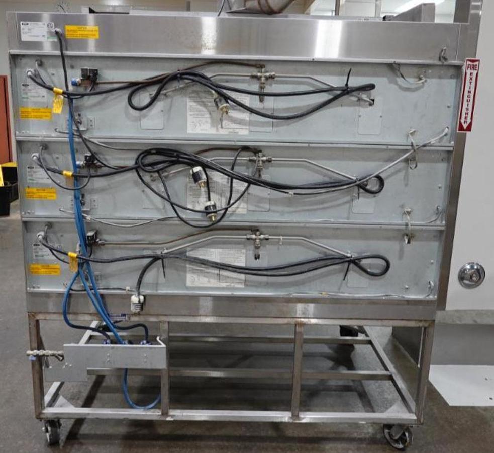 Used Hobart Adamatic 3 Deck Electric Oven