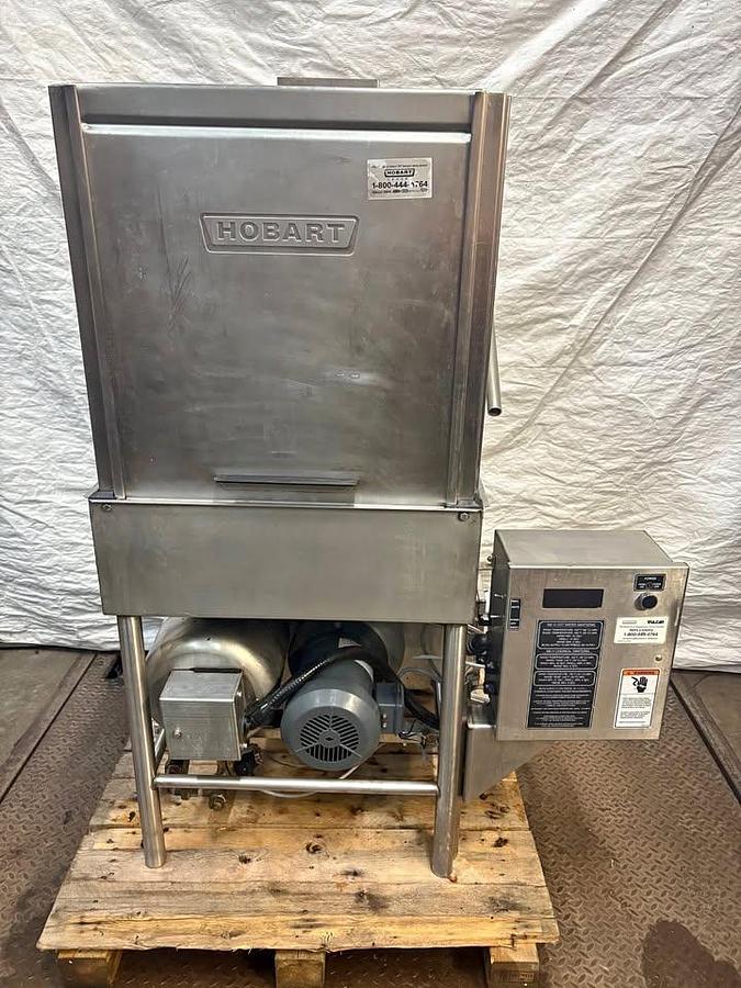 Used Hobart AM14 Upright Dishwasher