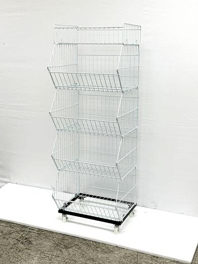 5 layer Grid Shelf Shelves Retail Display 20*19*55
