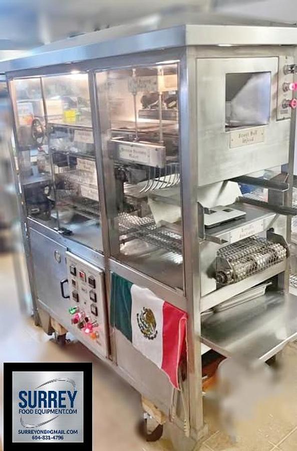 Used Lawrence equipment Microcombo ll tortilla machine - SEE VIDEO