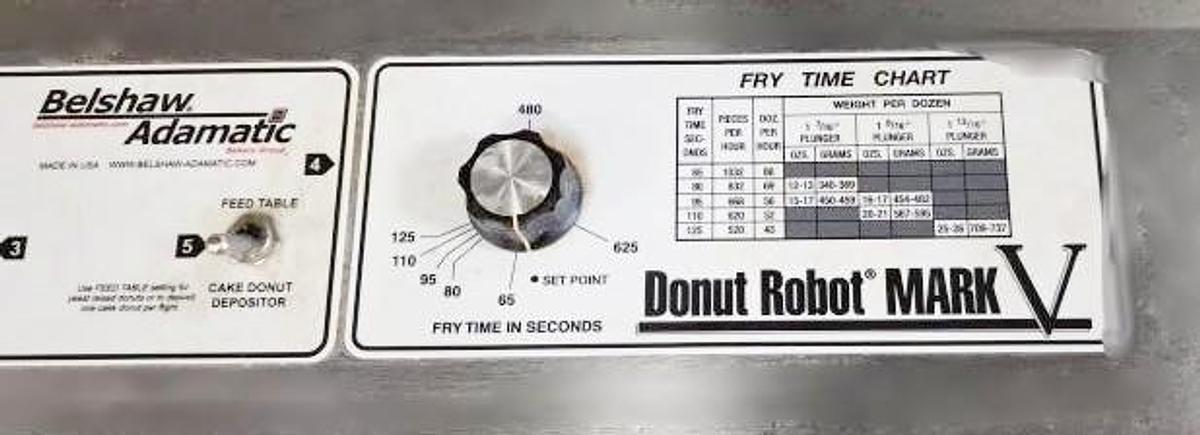 Used Belshaw Adamatic Donut Robot Mark V