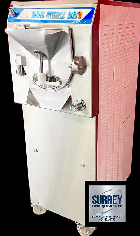 Used Carpigiani LB 302 RTX-G gelato ice cream batch freezer