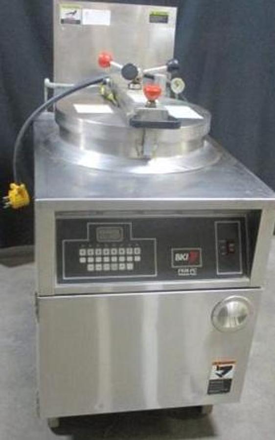Used BKI Pressure Fryer Electric
