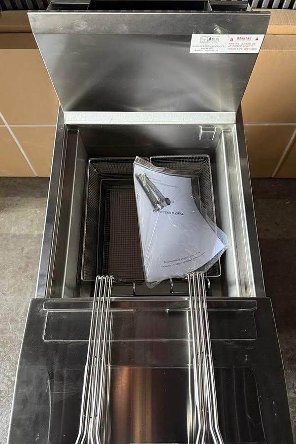 Used Henny Penny New Open Fryer - Auto Filtration - Natural Gas