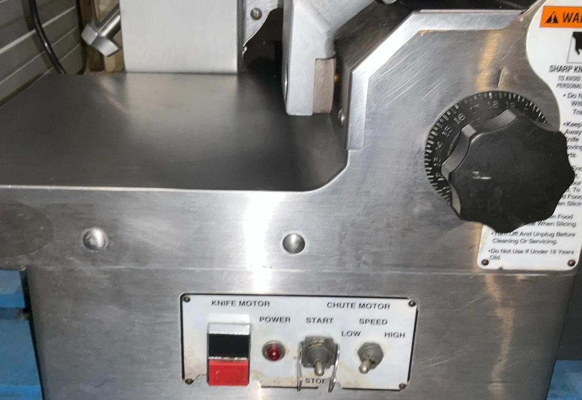 Used Globe Slicer 12 Inch Automatic Meat Slice With Sharpener 