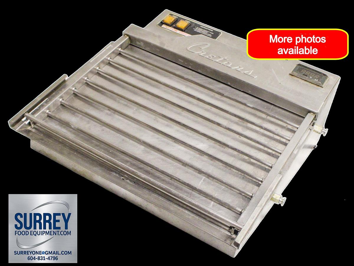 Used CRETORS 8 ROLLER 1000W HOT DOG GRILL *TESTED &