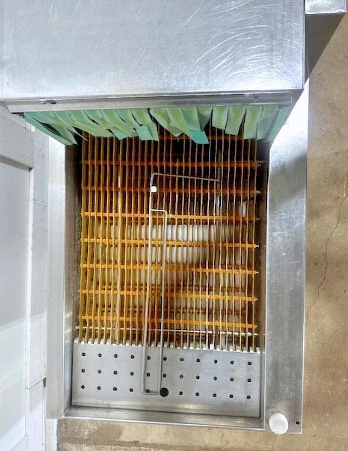 Used Moyer Diebel SW600R 72" Right-Left Low Temp Pass Through Automatic Glasswasher