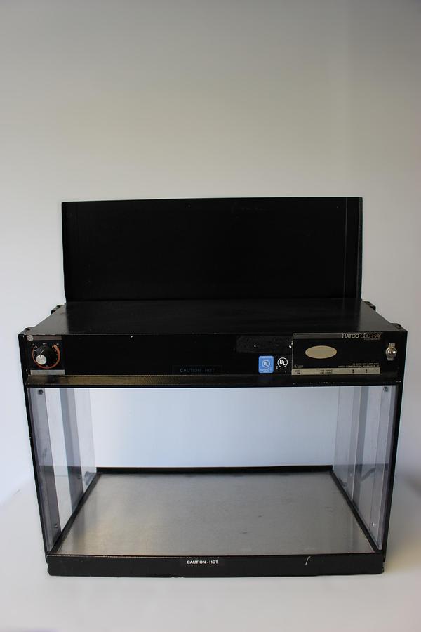 Used Hatco Black 120 V Glo-Ray Food Warmer Model: GRHW-1SG (