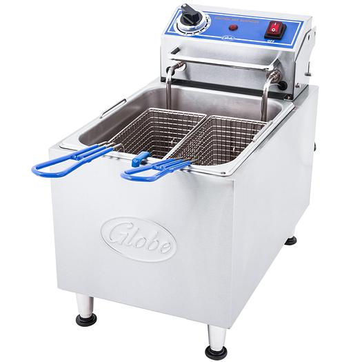 Globe 16 lb Electric counterop deep fryer