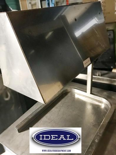 Used 2 bulb food warmer